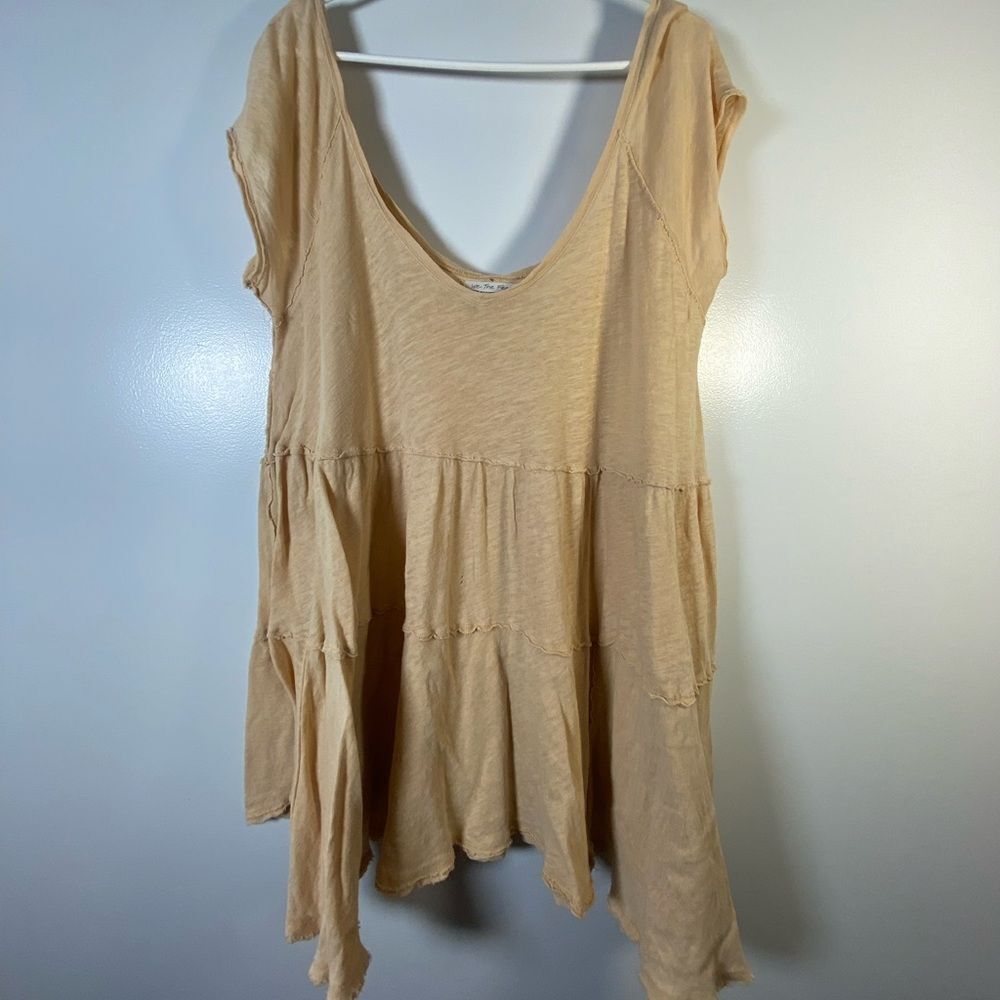 We The Free Tan Mini Dress